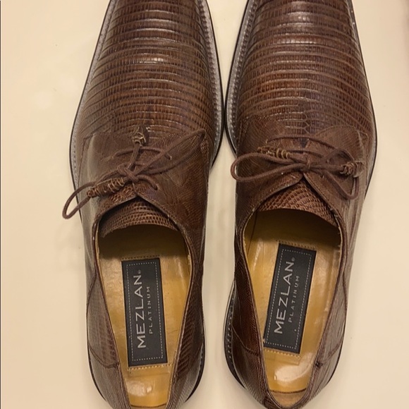 Genuine Lizard Men’s shoes Size 9.5 by Mezlan
